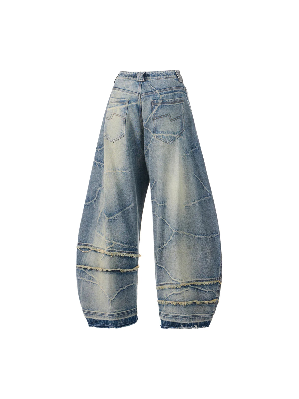EMO "Circuit Burn" Curved Jeans