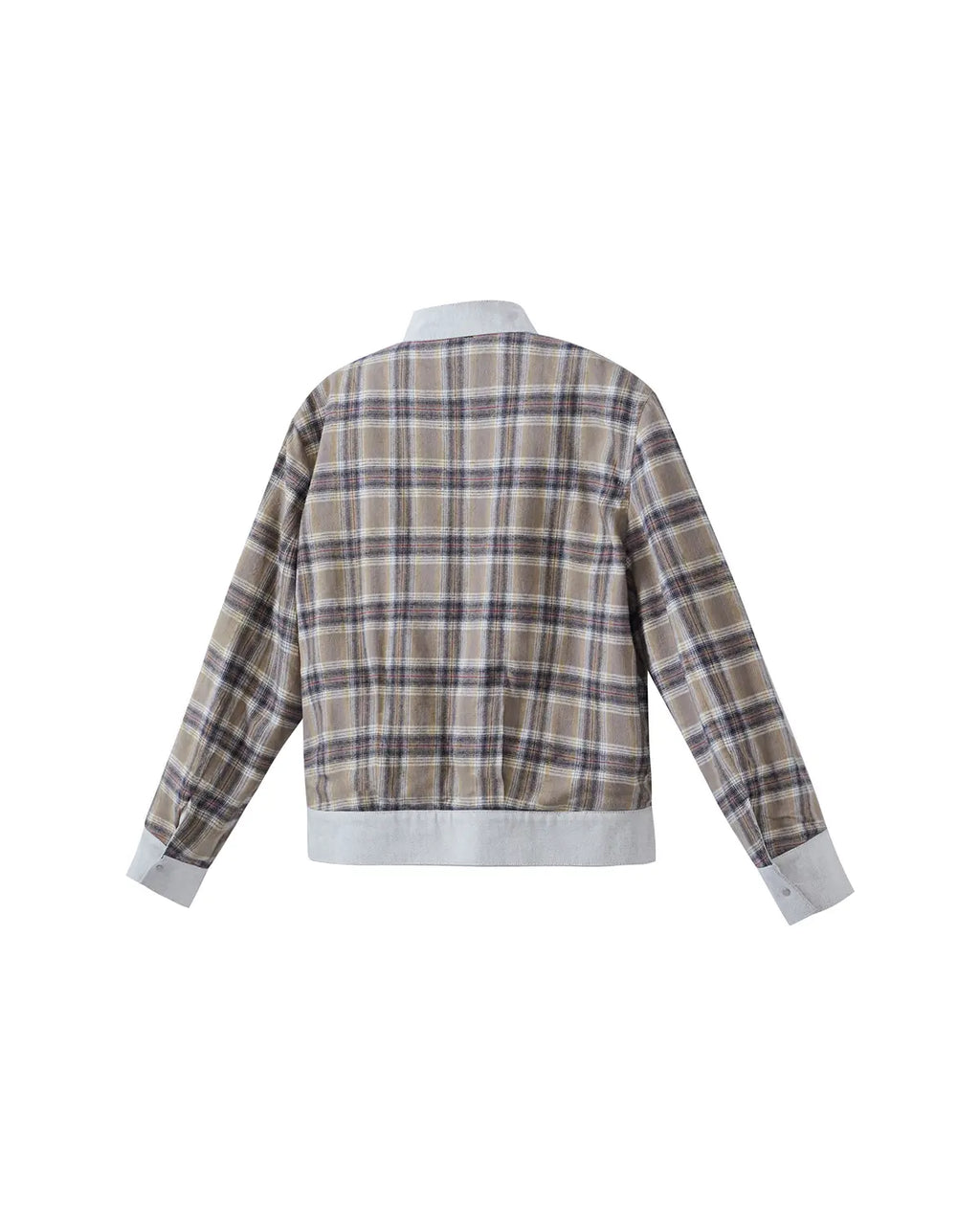 EMO Denim Embroidered Reversible Jacket（White）