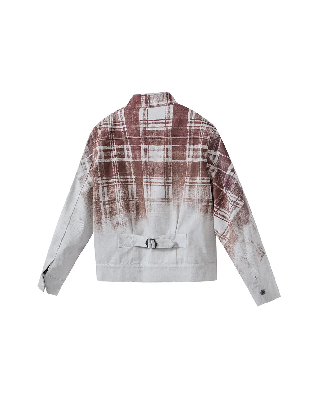 EMO Denim Embroidered Reversible Jacket（White）