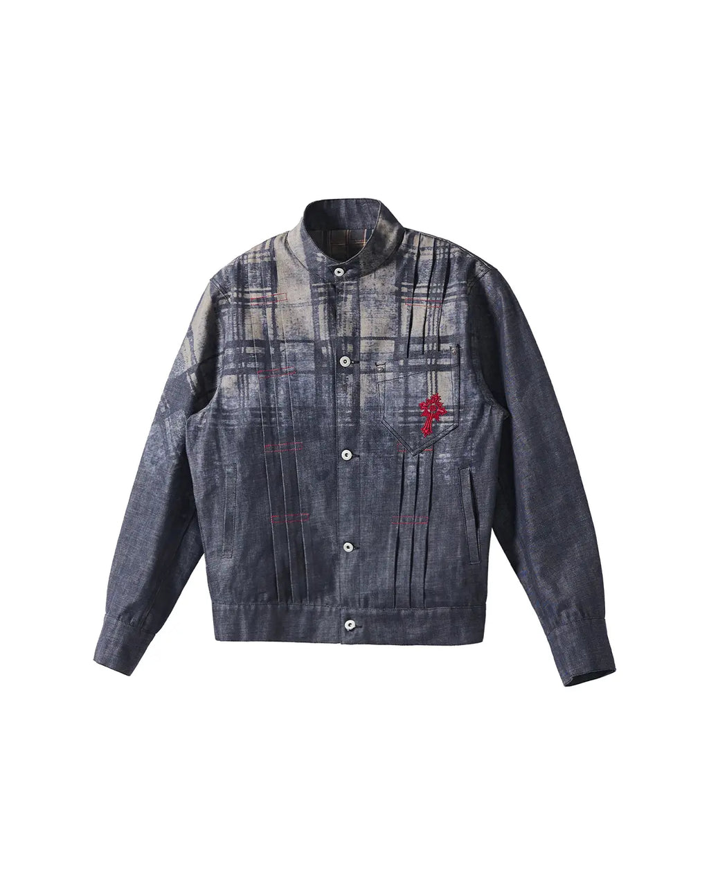 EMO Denim Embroidered Reversible Jacket