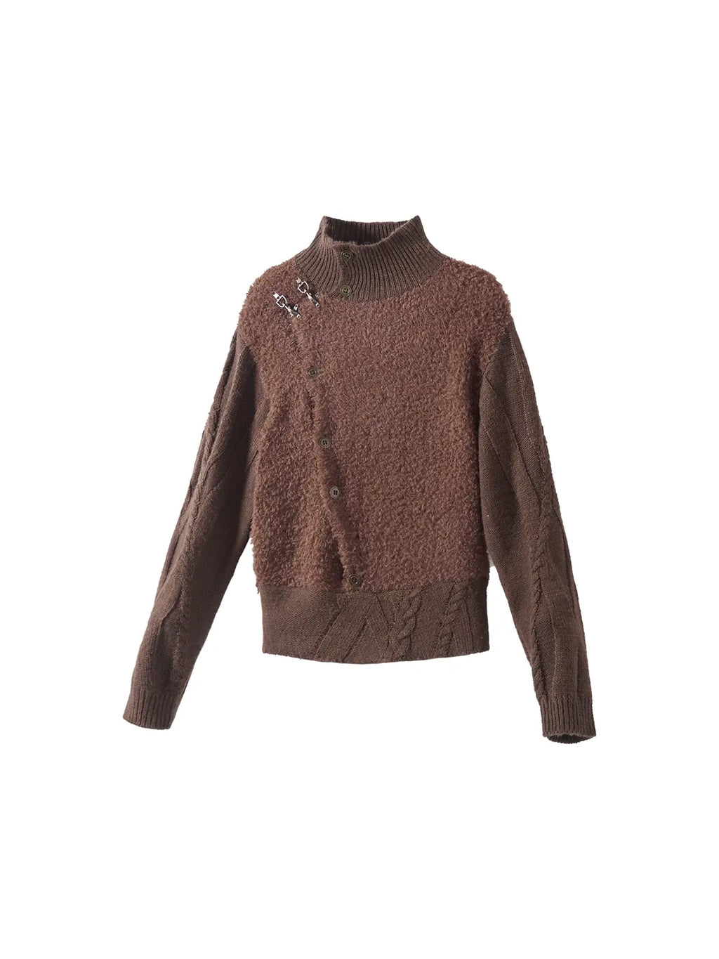 EMO Vintage Fencing Inspired Knit Sweater