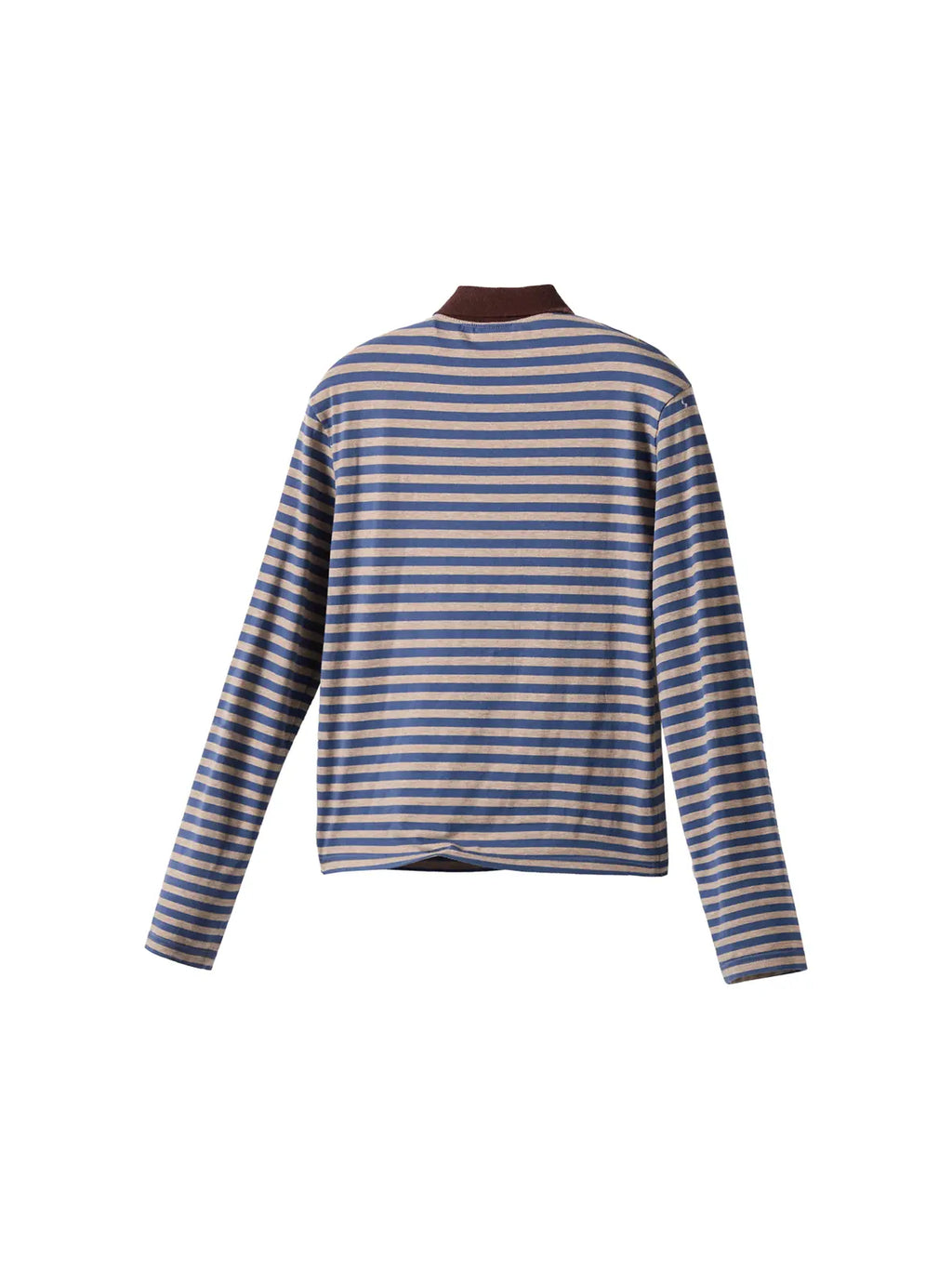 EMO "Retro Film Reel" Striped Knit Polo