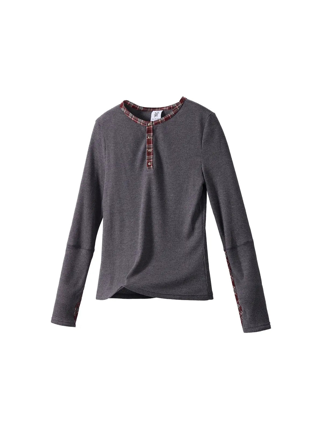 EMO Textured Waffle-Knit Slim-Fit Top