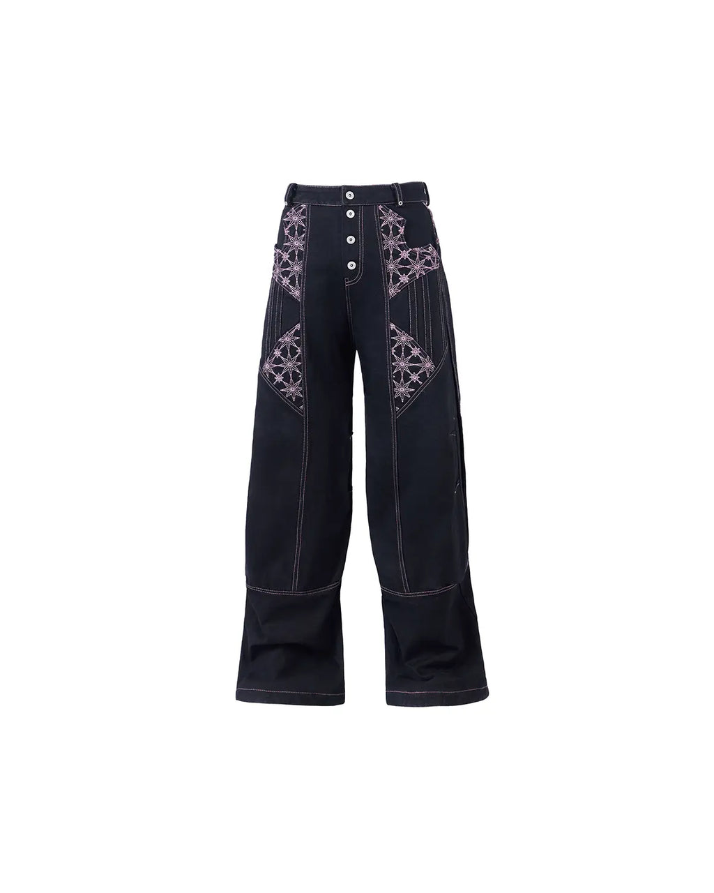 EMO Vintage D-Ring Pleated Knee Denim