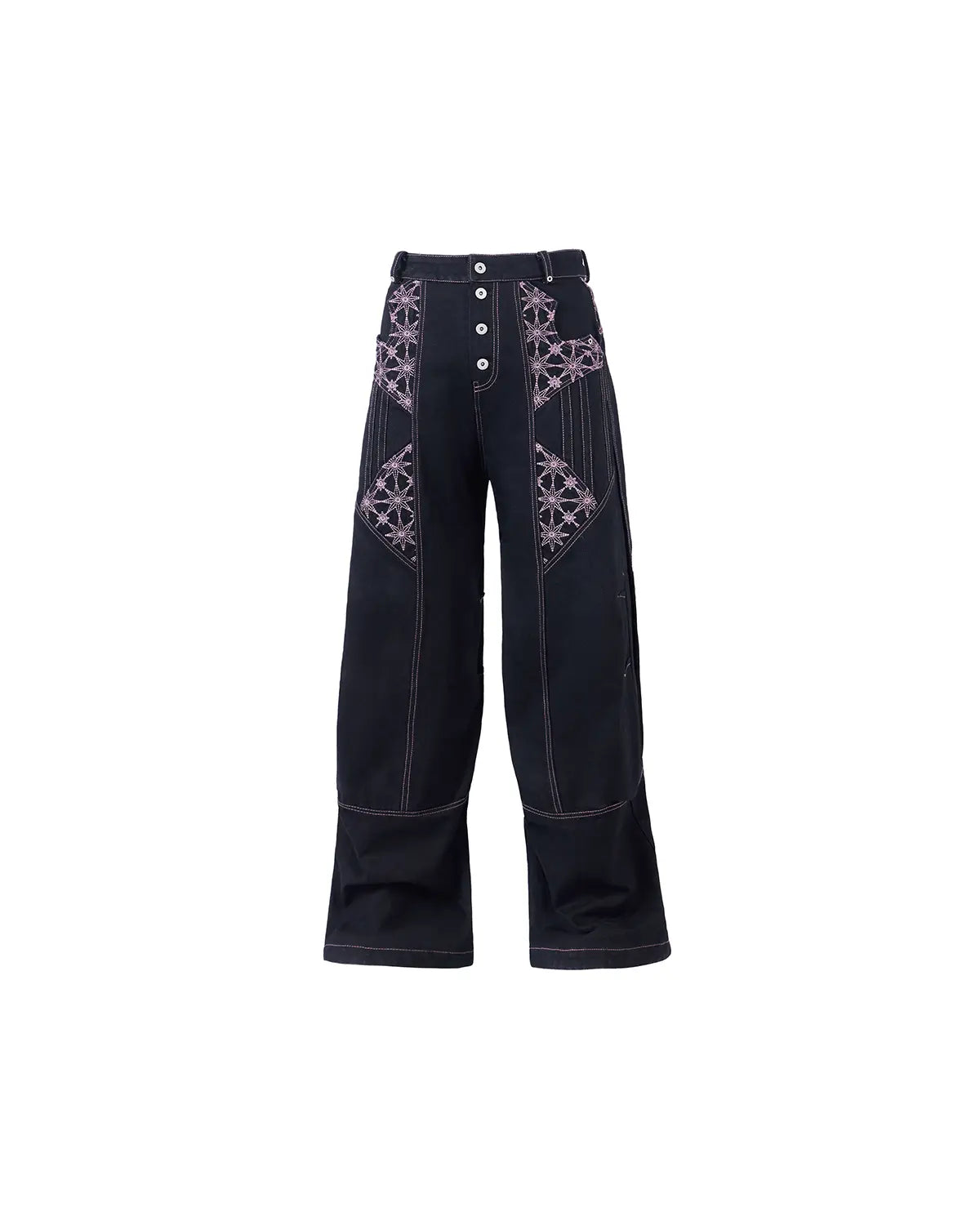 EMO Vintage D-Ring Pleated Knee Denim
