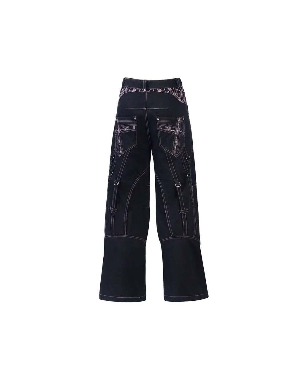EMO Vintage D-Ring Pleated Knee Denim