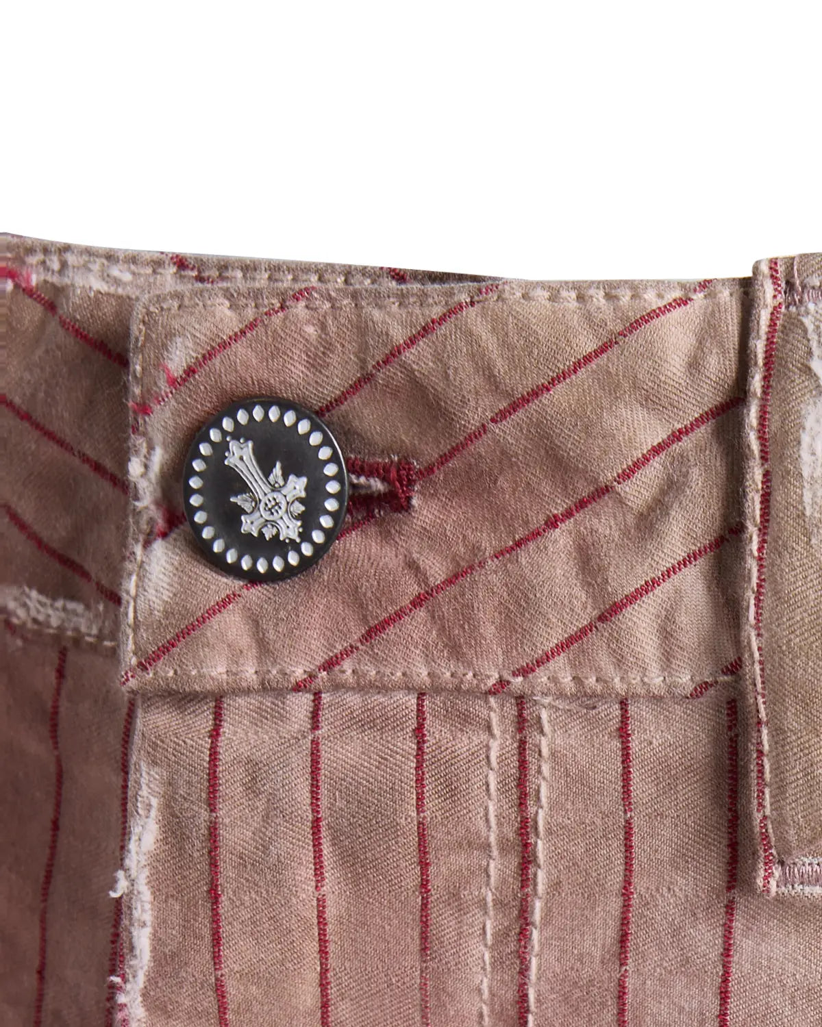 EMO “Acid Smiley” Washed Carpenter Shorts