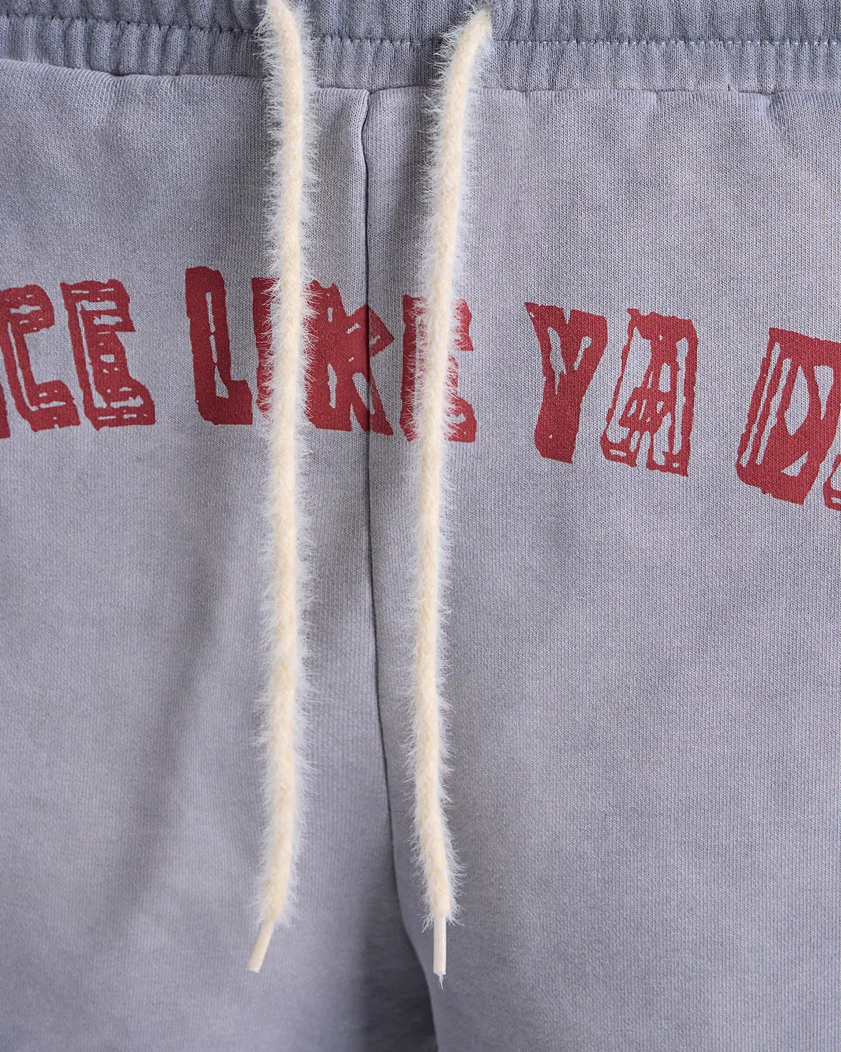 EMO Garment Washed Diamond Quilted Shorts（blue）