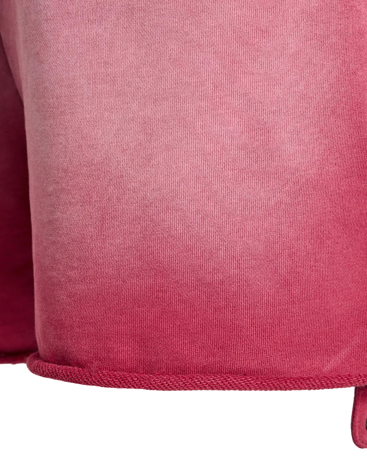 EMO Garment Washed Diamond Quilted Shorts（Red）