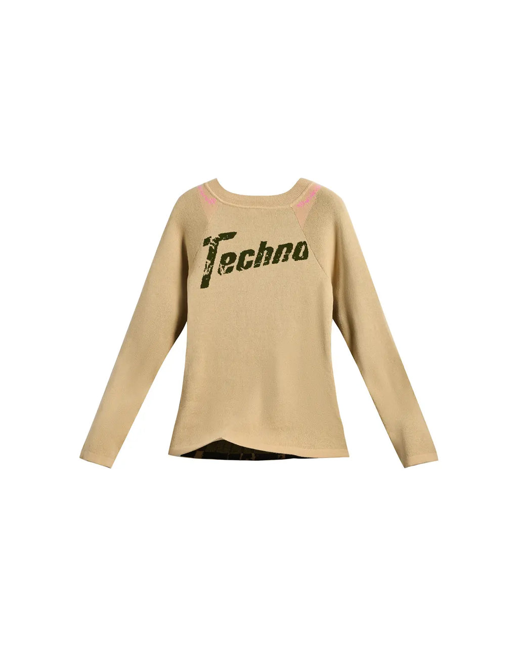 EMO No-Slip Off-Shoulder Ribbed Longsleeve