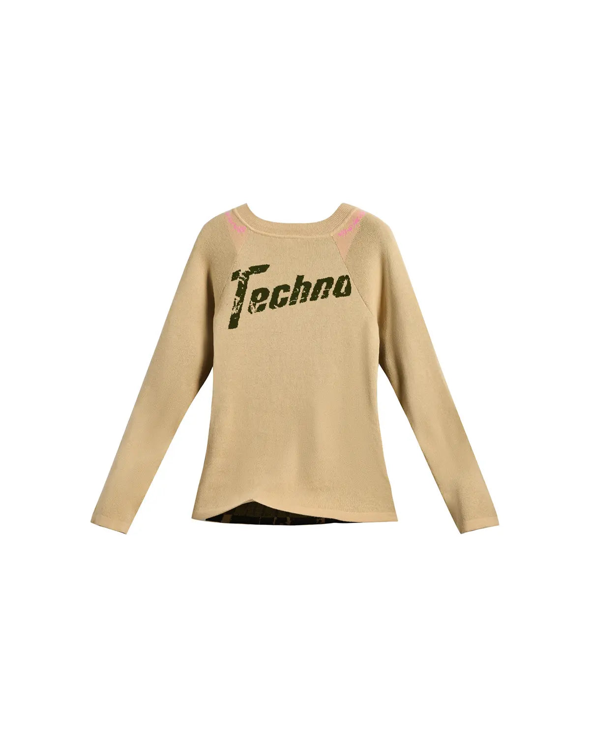 EMO No-Slip Off-Shoulder Ribbed Longsleeve
