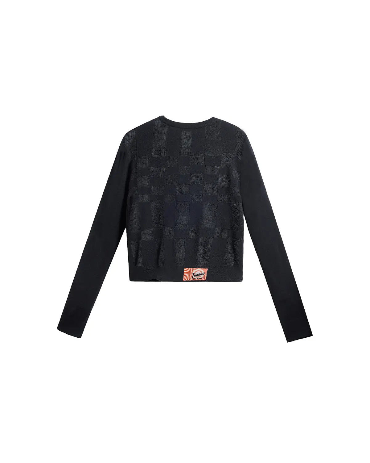 EMO “Techno Wash” Wool Blend Cardigan（black）