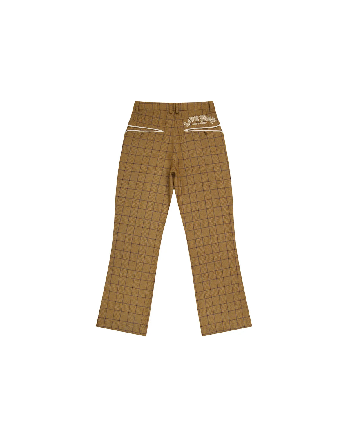 EMO Deconstructed Plaid Jacquard Trousers