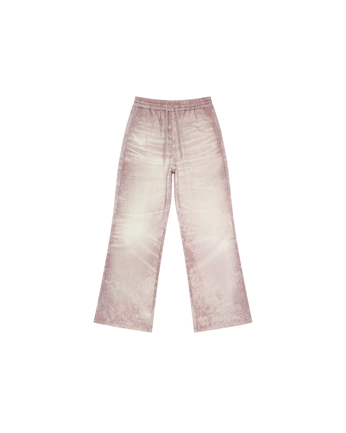 EMO Trompe-L'œil Print Sweatpants Pink