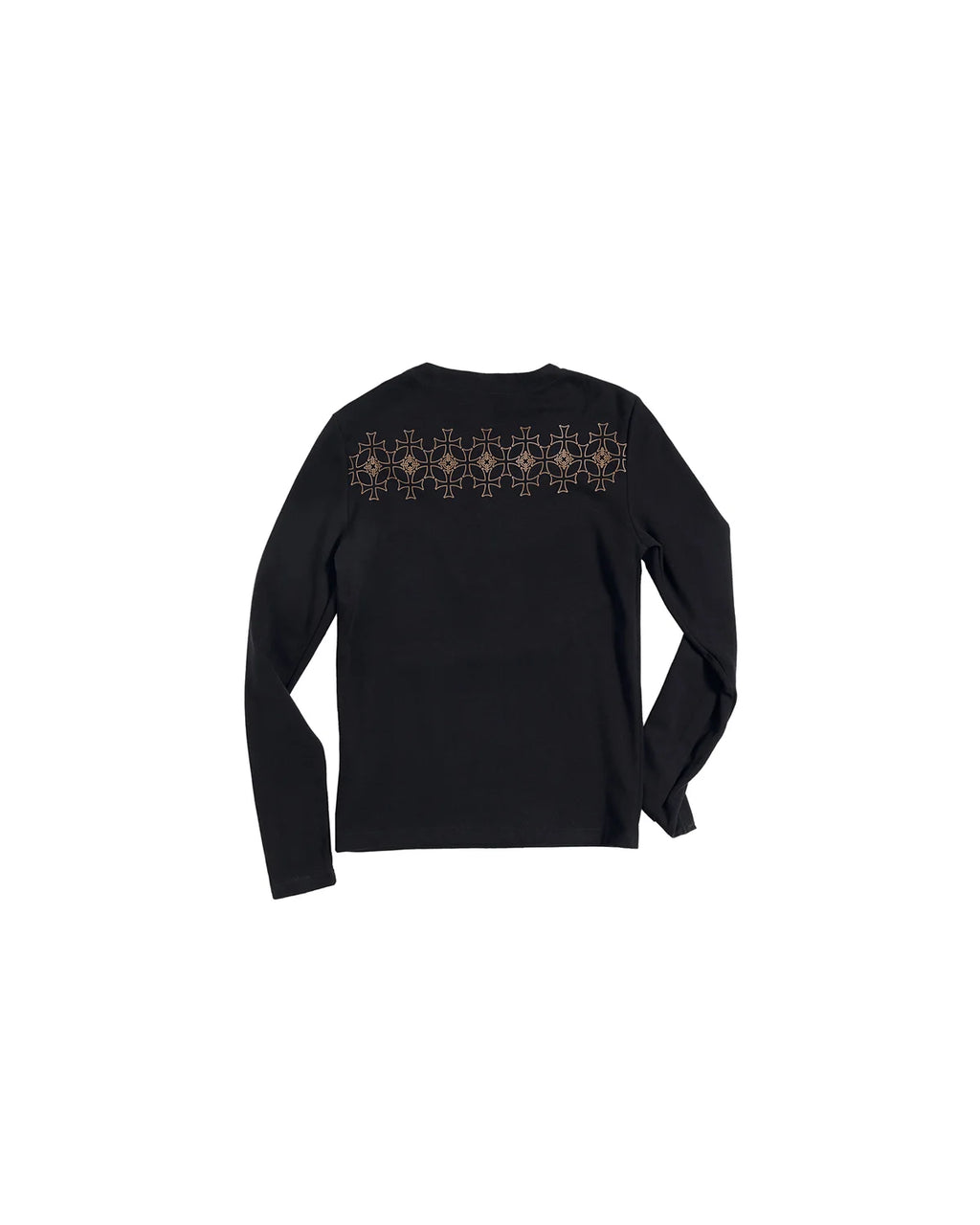EMO Textured Half-Zip Graphic T-Shirt