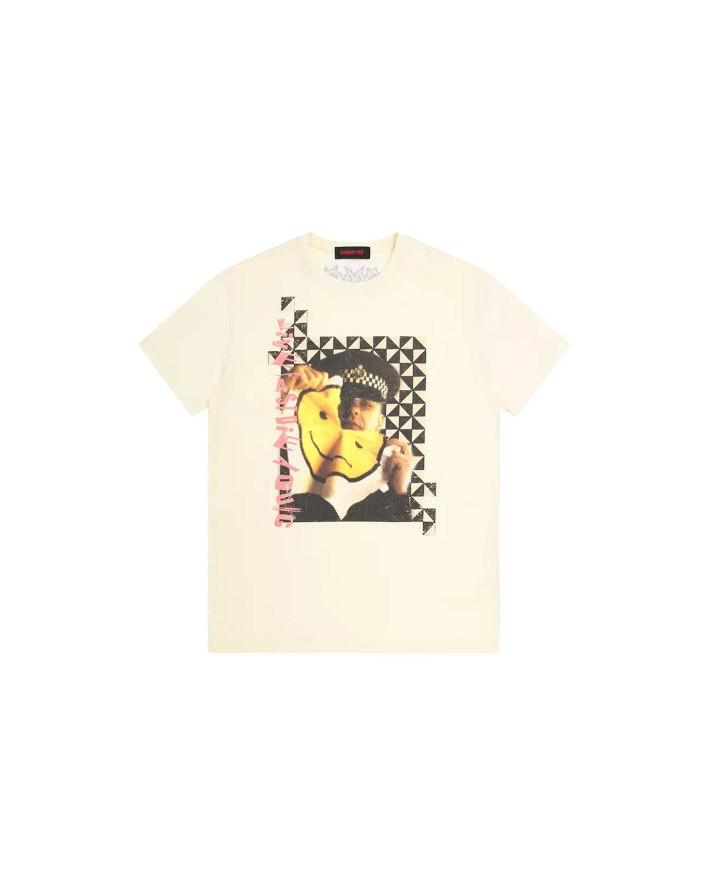 EMO Ripped Smiley Tailored Fit Tee