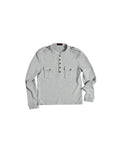 EMO Ruins Graphic Military T-Shirt Gray