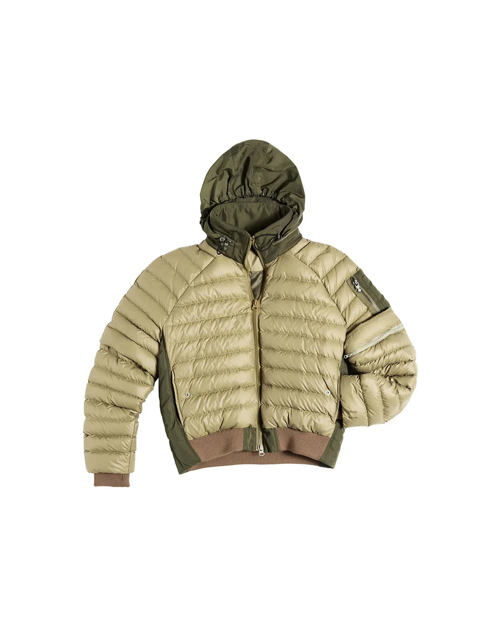 EMO Detachable Sleeve Puffer Jacket