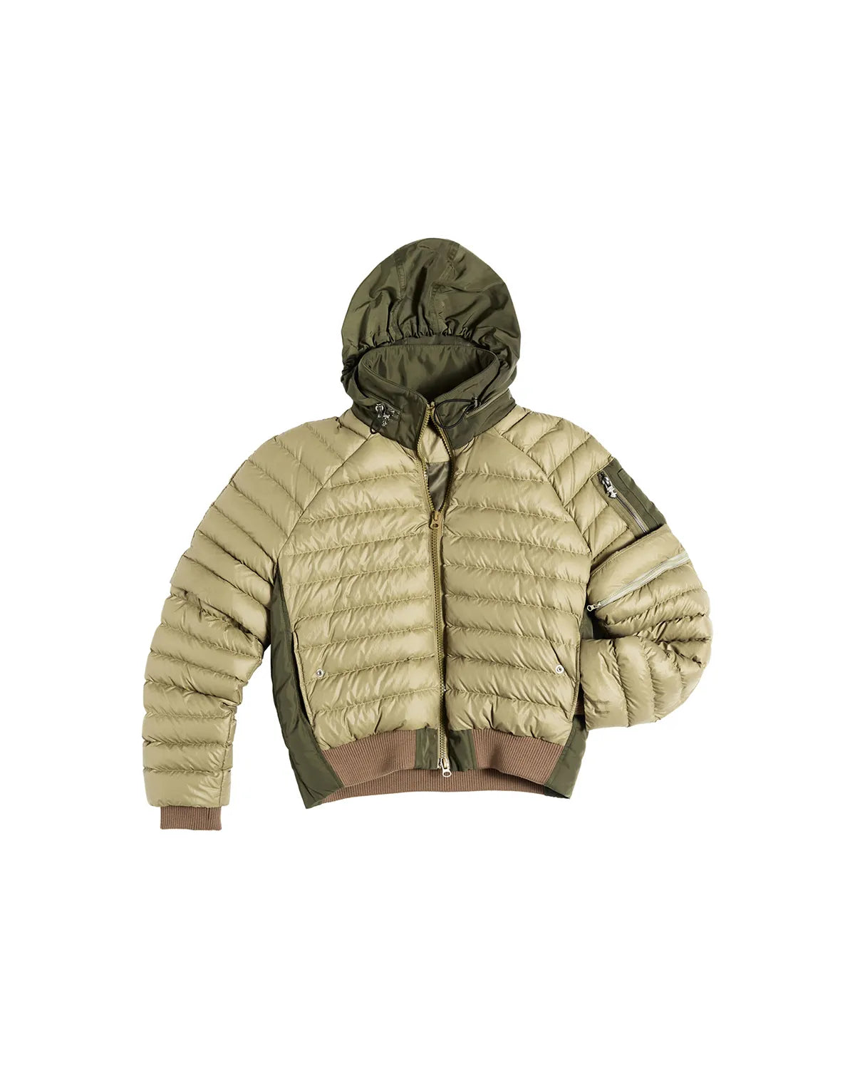 EMO Detachable Sleeve Puffer Jacket