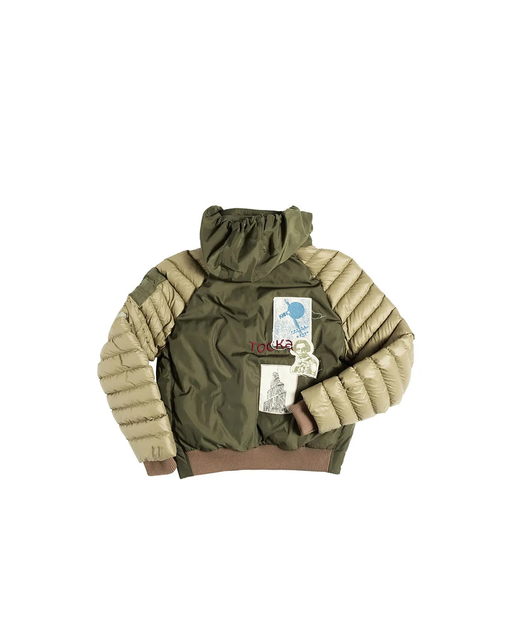EMO Detachable Sleeve Puffer Jacket