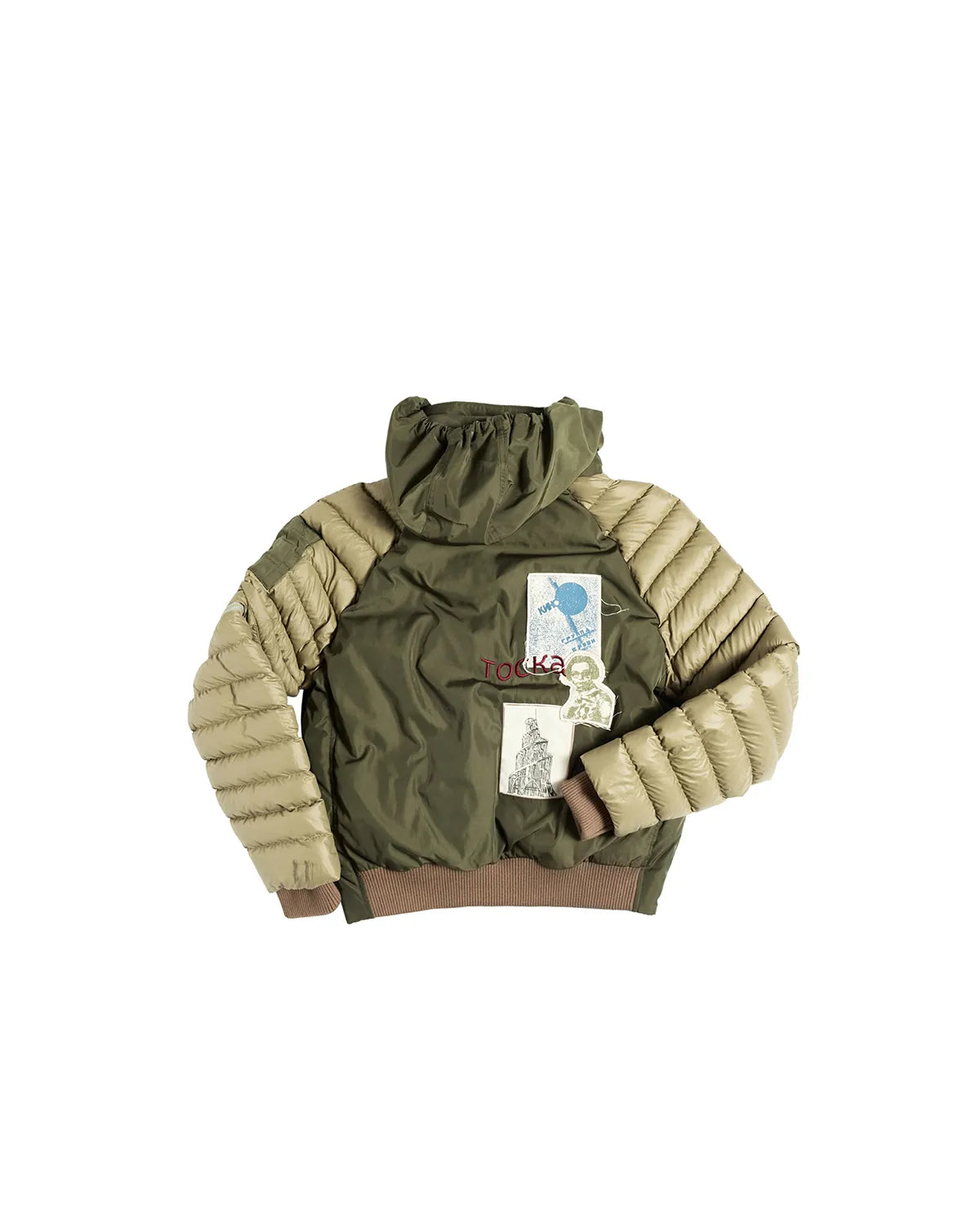 EMO Detachable Sleeve Puffer Jacket