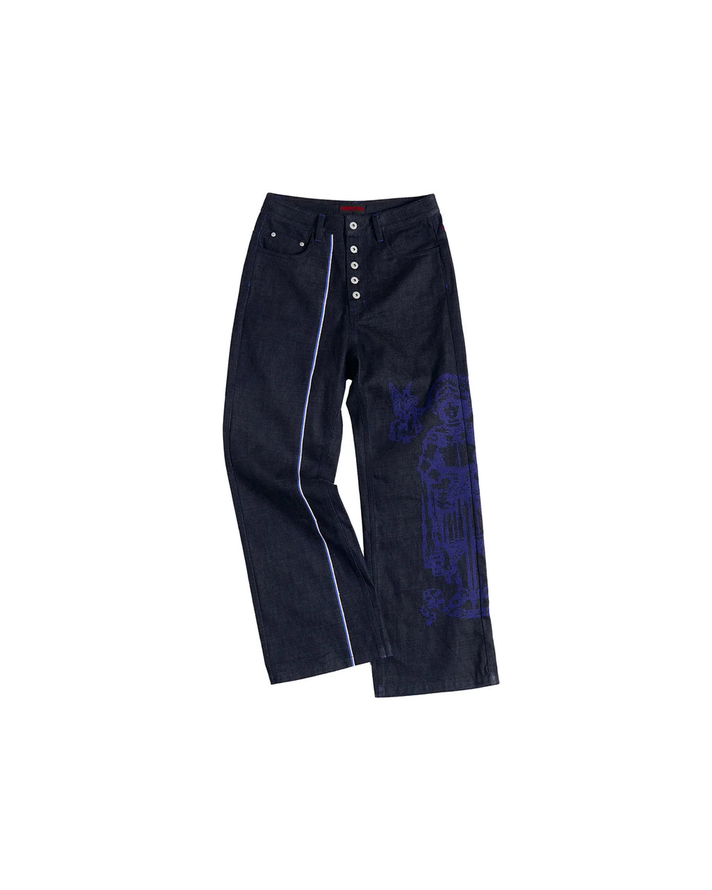 EMO Blue Selvedge Raw Denim Jeans