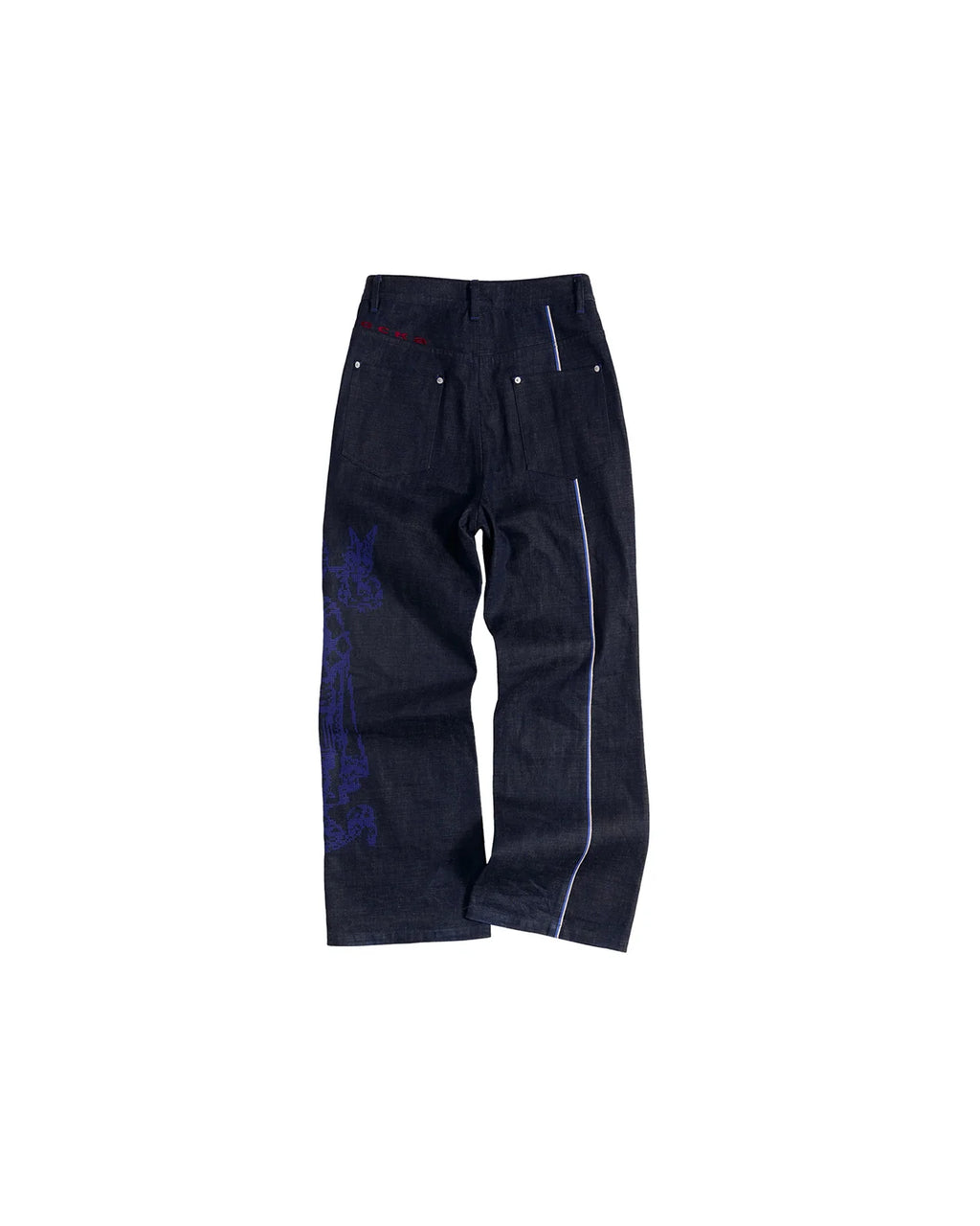 EMO Blue Selvedge Raw Denim Jeans