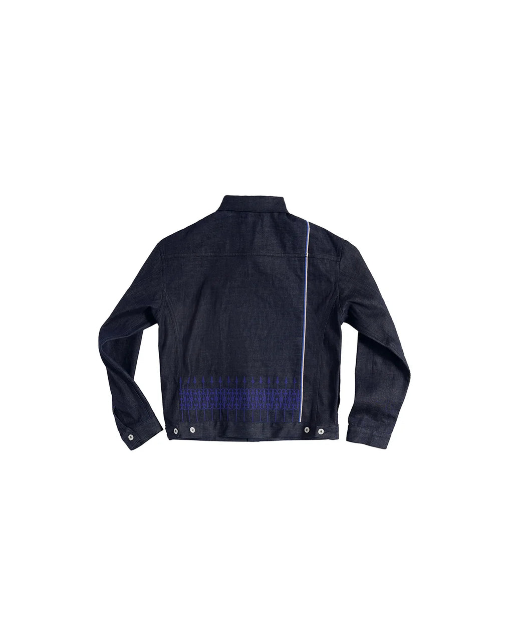 EMO Blue Selvedge Raw Denim Jacket