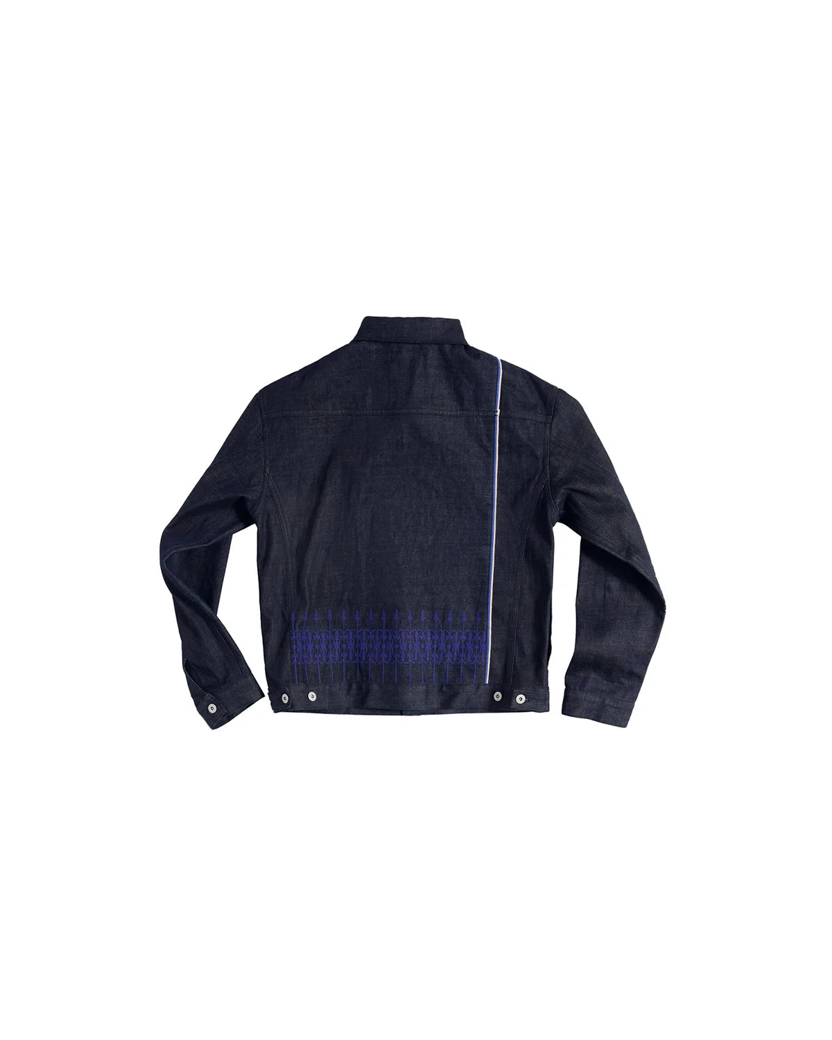 EMO Blue Selvedge Raw Denim Jacket