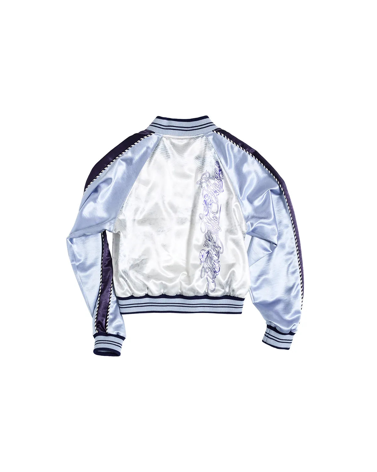 EMO Snowstorm Print Sukajan Jacket